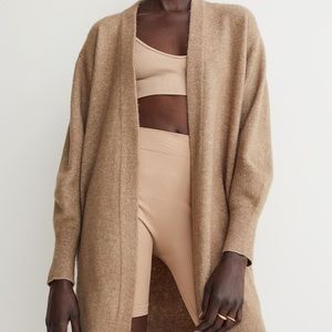 H&M Brown Long Cardigan